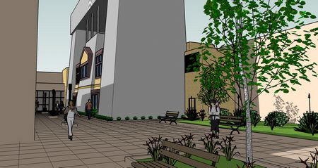 Recreationsl Skydiving Building