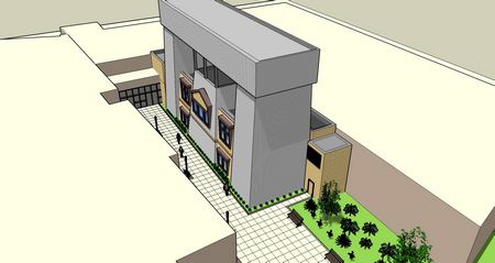 Recreationsl Skydiving Building