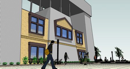 Recreationsl Skydiving Building