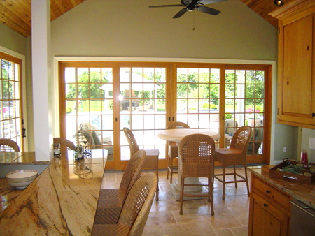 Sunroom, Poolhouse and Open Pavillion 