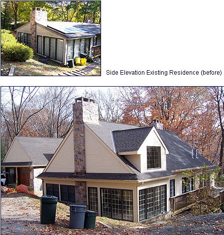 New Addition and Renovation (Before and After)